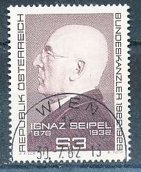 AUSTRIA  1982 -  Death of Ignaz Seipel -   FINE  USED