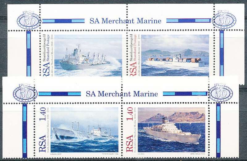 RSA   -  1996  -   South African Merchant Marine  SET - FINE  MINT