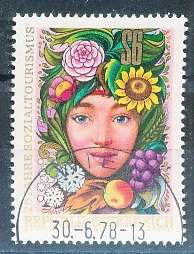 AUSTRIA  1978 -    Anniversary of Social Tourism   -   FINE  USED