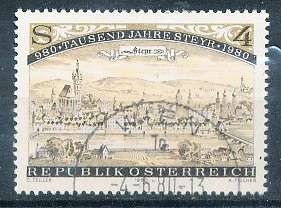 AUSTRIA  1980 -    Anniversary of Steyr  -   FINE  USED