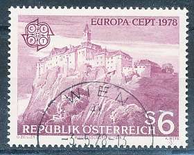AUSTRIA  1978 -    EUROPA Stamps - Monuments   -   FINE  USED
