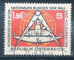 AUSTRIA  1978 -   Construction Workers and Woodcutters   -   FINE  USED