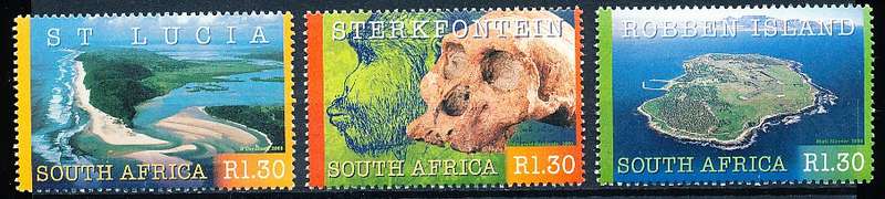RSA -  2000  -   World Heritage Sites     - FINE  MINT