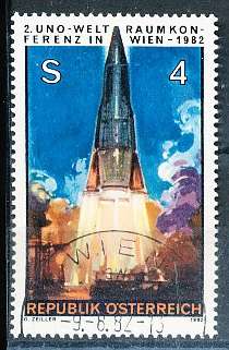 AUSTRIA  1982 -    UN Space Conference in Vienna -   FINE  USED