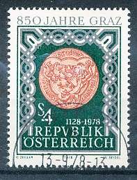 AUSTRIA  1978 -  Anniversary of Graz  -   FINE  USED