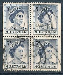 AUSTRALIA  1960 -  QE   Baron Studio  BOOKLET PANE -   FINE USED