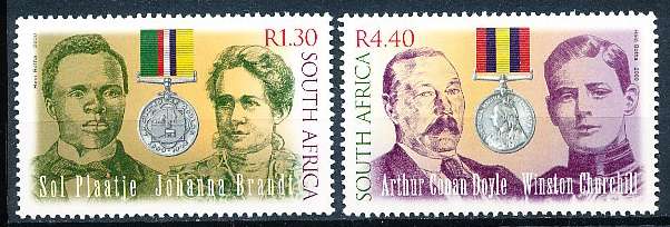 RSA -  2000  -   Anglo-Boer War - Authors     - FINE  MINT