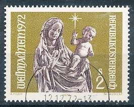 AUSTRIA  1972 -   Christmas   -   FINE  USED