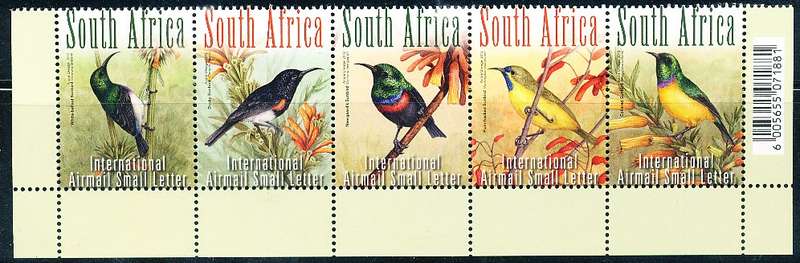RSA  - 2012  -   South African  Birds   FULL SET   - FINE  MINT