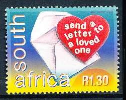 RSA -  2000  -   World Post Day     - FINE  MINT
