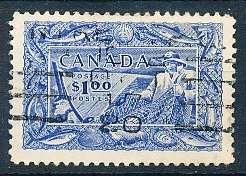 CANADA  1951  -   Fisherman  SINGLE ISSUE    -  FINE USED