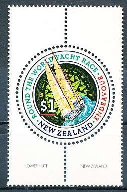NEW ZEALAND   - 1994    - ROUND THE WORLD YACHT RACE  -  FINE  MINT