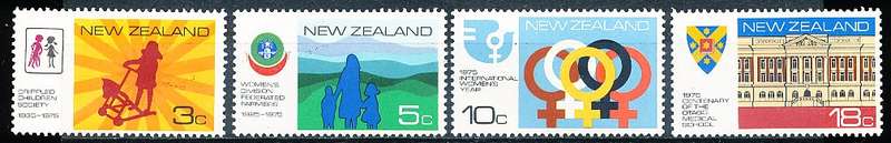NEW ZEALAND   - 1975    Anniversaries and Events   SET  -    FINE MINT