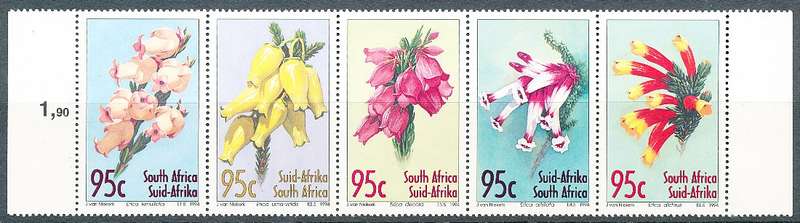 RSA -  1994  -   Flowers   SET  - FINE   MINT