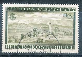AUSTRIA  1977 -    EUROPA Stamps - Landscapes -   FINE  USED