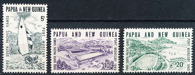 PAPUA NEW GUINEA 1969  -   South Pacific Games, Port Moresb  FULL  SET    -  FINE  MINT