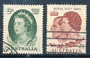 AUSTRALIA  1963 -   Royal Visit  SET -   FINE USED
