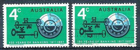 AUSTRALIA  1967 -   Bank of New South Wales   SET  -  MINT and USED