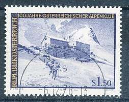 AUSTRIA  1978 -   Austrian Alpine Club -   FINE  USED