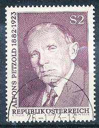 AUSTRIA  1973 -   Alfons Petzold  -   FINE  USED