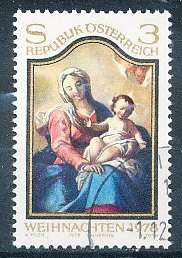 AUSTRIA  1978 -   Christmas  -   FINE  USED