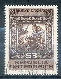 AUSTRIA  1981 -   Wilhelm Dachauer  -   FINE  USED