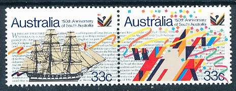 AUSTRALIA  1986 -  Anniversary of South Australia  SET  -   FINE  MINT