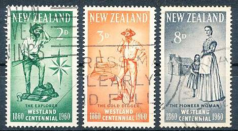 NEW ZEALAND   - 1960    Westland Province    -  FINE USED