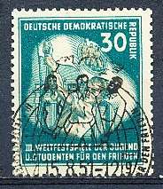 GERMANY  DDR   1951  -  Peace Congress in Berlin  30Pfg   -   FINE USED