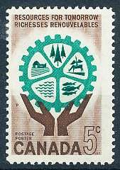 CANADA  1961  -  Natural Resources   -  MINT