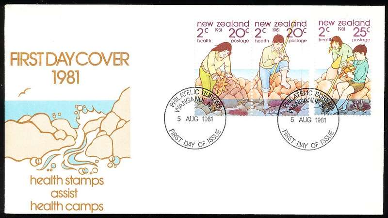 NEW ZEALAND   - 1981    Health Stamps - Children playing  FD/C -   FINE ITEM