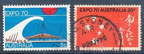 AUSTRALIA  1970 -   Expo 1970 Australia - Osaka  SET  -   FINE  USED