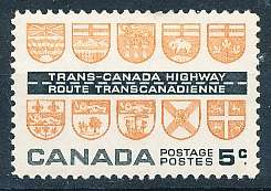 CANADA  1962  -    Trans-Canada Highway    -  FINE  MINT