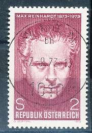 AUSTRIA  1973 -   Birth of Max Reinhardt   -   FINE  USED