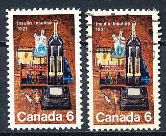 CANADA  1971  -    Discovery of Insulin -  FINE  MINT and USED