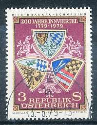 AUSTRIA  1979 -   Anniversary of Innviertel -   FINE  USED