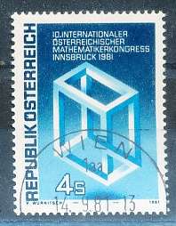 AUSTRIA  1981 -    Mathematics in Innsbruck    -   FINE  USED