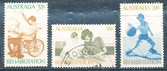 AUSTRALIA  1972 -   Rehabilitation  SET -  FINE USED