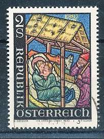 AUSTRIA  1973 -  Christmas   -   FINE  USED