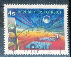 AUSTRIA  1981 -    Modern Art in Austria   -   FINE  USED