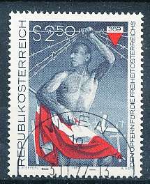 AUSTRIA  1977 -      Victims of Austria's Independence  -   FINE  USED