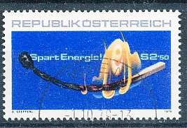 AUSTRIA  1979 -   Save Energy   -   FINE  USED