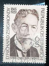 AUSTRIA  1979 -   Death of Richard Zsigmondy   -   FINE  USED