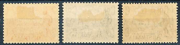 AUSTRALIA  1934 -   Colonization of Victoria   SET  -  MINT