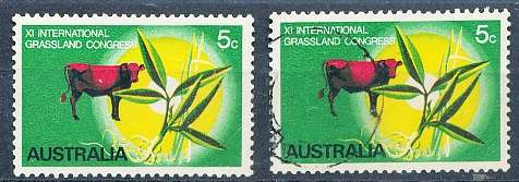 AUSTRALIA  1970 -   Grassland Congress   -    FINE  MINT and  USED