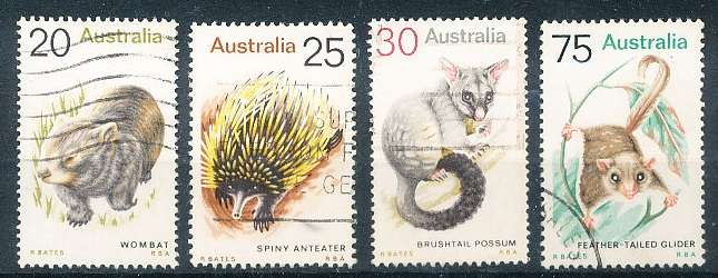 AUSTRALIA  1974 -   Mammals  SET  -   FINE USED