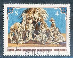 AUSTRIA  1981 -     Christmas  -   FINE  USED