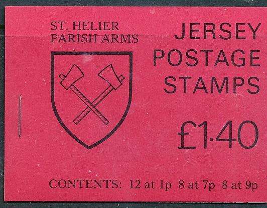 JERSEY   -    COMPLETE   BOOKLET  -   FINE  MINT