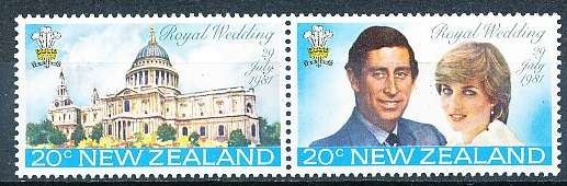 NEW ZEALAND   - 1981    Royal Wedding  -   FINE MINT