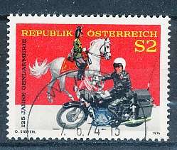 AUSTRIA  1974 -   Austrian Gendarmerie  -   FINE  USED